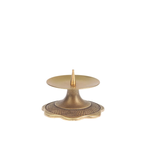 Świecznik Kolędowy Złoty 3cm