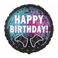 Balon Foliowy Happy Birthday Gamepad 45cm