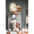 Balon Foliowy Stojący Cyfra 1 z Misiem 81x72cm