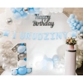 Girlanda Papierowa 1 Urodziny 150cm Niebieska