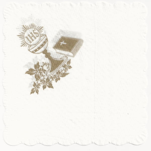 Serwetki Komunijne 15x15cm kpl. 100szt - Biały