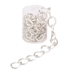 Łańcuch Aluminiowy Srebrny Mat 270cm