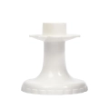 Świecznik Plastikowy Biały 7,5cm