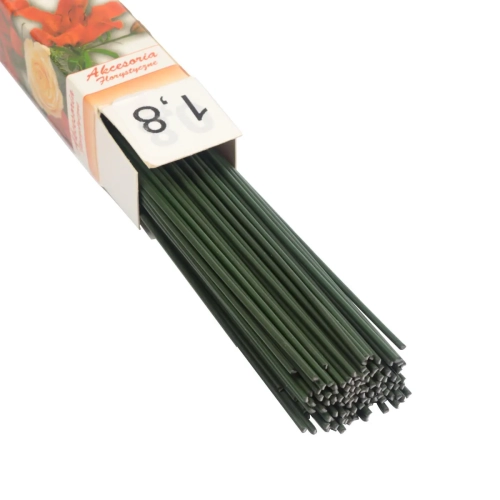 Drut Florystyczny 1,8mm Ozdobny do Kwiatów 40cm - Zielony