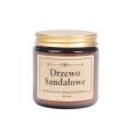 Świeca Sojowa Zapachowa 120ml 25h - Drzewo Sandałowe