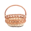 Koszyk Wiklinowy na Święconkę  Warkocz 26x28cm