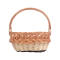 Koszyk Wiklinowy na Święconkę  Warkocz 26x28cm