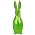Figurka Zając Wielkanocny Flokowany 132cm - Zielony