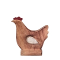 Figurka Kura Drewno Mango 20cm