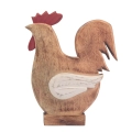 Figurka Kogut Drewno Mango 27cm