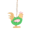 Zawieszka Drewniana Kura 9,5x9cm - 2 wzory