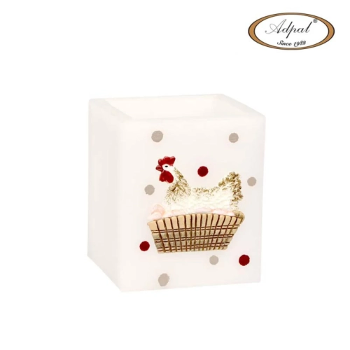 Świeca Easter Dots Lampion Kwadrat 11,5cm