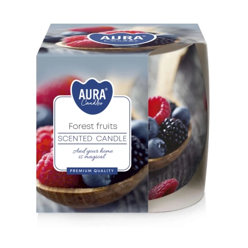 Świeca Zapachowa w Szkle 100g 20h - Owoce Leśne