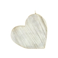 Świeca Golden Heart Serce 13,5cm 