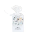 Anioł Drewniany Brelok Podziękowanie 4,5cm - 3 kolory