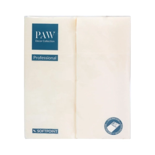 Serwetki Pocket PAW Softpoint kpl. 50szt - Szampan