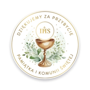 Podziękowanie Magnes Kielich IHS 6,5cm