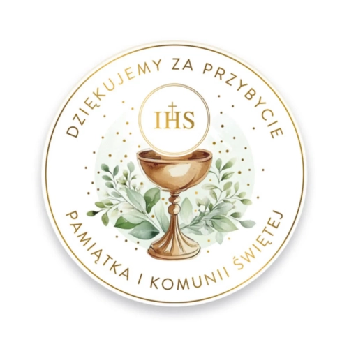 Podziękowanie Magnes Kielich IHS 6,5cm
