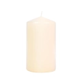 Świeca Gładka Słupek  8x15cm - Ekri