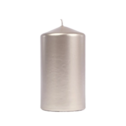 Świeca Gładka Słupek 8x15cm - Cappucino