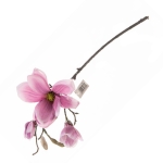 Magnolia Sztuczna Gałązka 43cm - Różowy