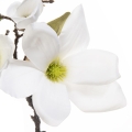 Magnolia Sztuczna Gałązka 43cm - Biały