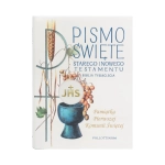 Pismo Św. Stary i Nowy Testament I Komunia Św. A5 Twarda Oprawa
