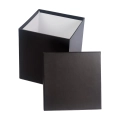 Pudełko Flower Box Papierowy Kwadrat kpl. 3szt - Czarny