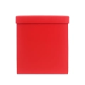 Pudełko Flower Box Papierowy Kwadrat kpl. 3szt - Czerwony