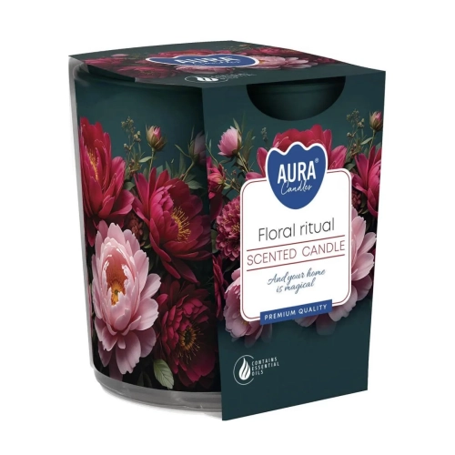 Świeca Zapachowa w Szkle 100g 22h - Kwiatowy Rytuał