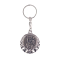Brelok Metalowy Okrągły 3,5cm Św. Krzysztof/MB Częstochowska