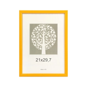 Ramka do Zdjęć Aura 21x29,7cm - Żółty