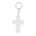 Brelok Drewniany Krzyż 6x4,5cm