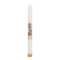 Świeca Liturgiczna Chrzest 3766 2CH - Biały/Złoty