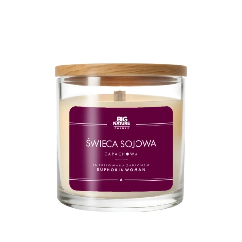 Świeca Zapachowa w Szkle Sojowa 155g - Euphoria Woman