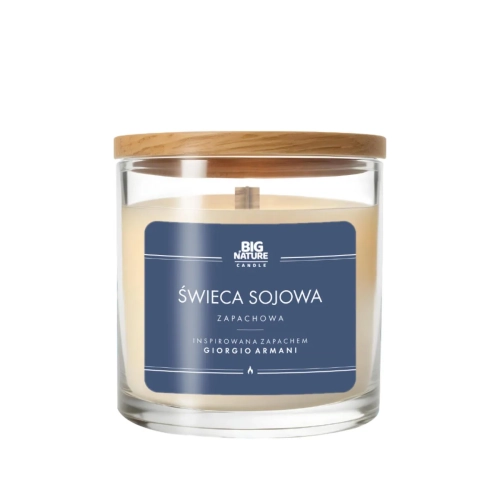 Świeca Zapachowa w Szkle Sojowa 155g - Giorgio Armani