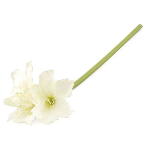 Amarylis Sztuczny na Łodydze 68cm - Biały