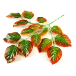 Liście Sztuczne Jesienna Gałązka 70cm kpl. 12szt