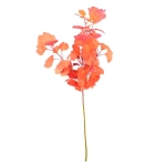 Miłorząb Sztuczna Gałązka 92cm - Pomarańczowy/Bordowy