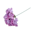 Hortensja Sztuczna na Piku 40cm - Jasny Fioletowy