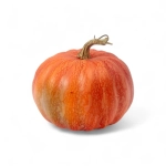 Dekoracyjna Jesienna Dynia 16cm - Pomarańczowy