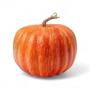 Dekoracyjna Jesienna Dynia 23cm - Pomarańczowy