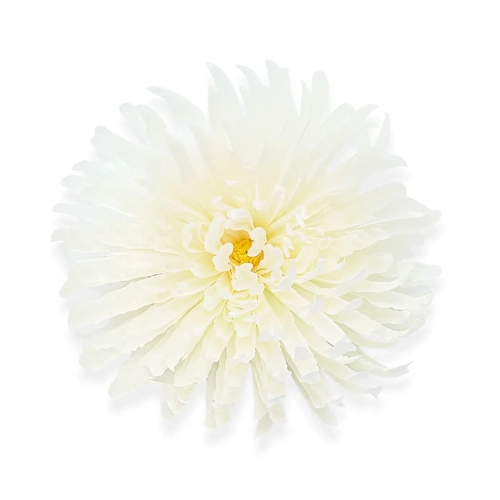 Chryzantema Główka Wyrobowa 15cm kpl. 6szt - Biały