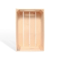 Skrzynka Drewniana Naturalna 40x27x15cm