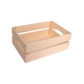 Skrzynka Drewniana Naturalna 40x27x15cm