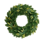 Wianek Świerkowy Aura Green 45cm - Zielony