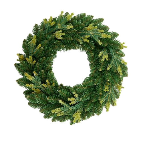 Wianek Świerkowy Aura Green 45cm - Zielony