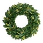 Wianek Świerkowy Aura Green 55cm - Zielony