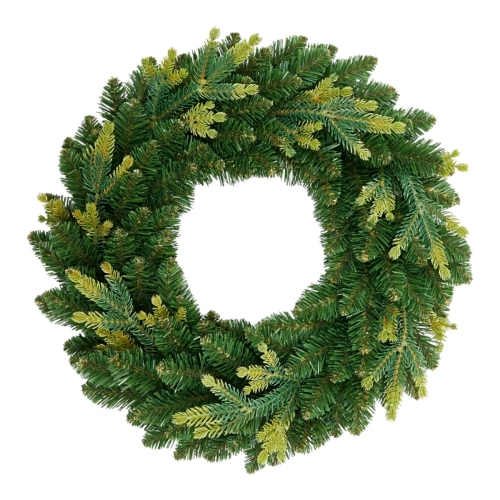 Wianek Świerkowy Aura Green 55cm - Zielony