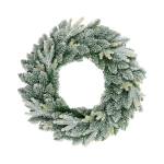 Wianek Świerkowy Aura Frost 45cm Oszroniony
